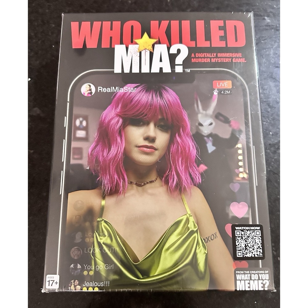 WHO KILLED MIA MURDER MYSTERY GAME